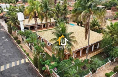 Rancho com 5 dormitórios à venda, 489 m² por r$ 1.700.000,00 - condomínio lago e sol - fronteira/mg