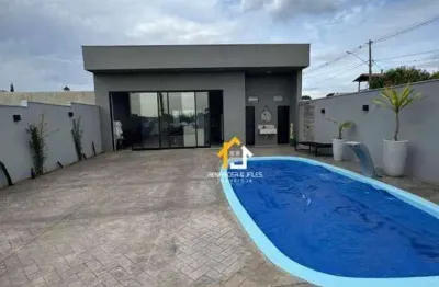 Rancho com 3 dormitórios à venda, 140 m² por r$ 590.000,00 - park bora i - mendonça/sp