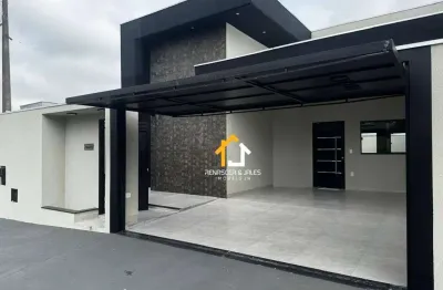 Casa com 3 dormitórios à venda, 101 m² por r$ 450.000 - jardim dos ipes1 - mirassol/sp