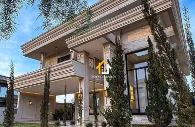 Sobrado com 4 dormitórios à venda, 415 m² por r$ 6.900.000,00 - quinta do golfe jardins - são josé do rio preto/sp