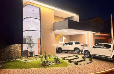 Casa com 3 dormitórios à venda, 266 m² por R$ 1.380.000 - Condomínio D'itália - Bady Bassitt/SP