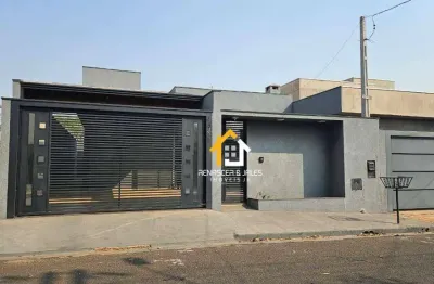 Casa com 2 dormitórios à venda, 136 m² por R$ 580.000,00 - Pq Ipês 1 - Mirassol/SP