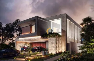 Sobrado com 6 dormitórios à venda, 600 m² por r$ 10.500.000,00 - residencial quinta do golfe jardins - são josé do rio preto/sp