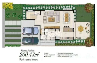 Casa com 3 dormitórios à venda, 200 m² por r$ 2.750.000,00 - vila josé iório - campinas/sp