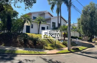 Casa de esquina 5 quartos sendo 3 suites para locação no alphaville - campinas.