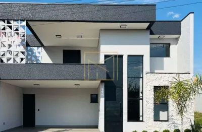 Design e Espaco: Residencia com Pe Direito Alto e Ambientes Integrados no Condominio Real Park, Sumare/SP.