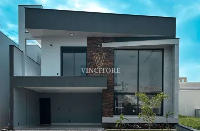 Lindo sobrado com 4 dormitorios no condominio Golden Park em Hortolandia/SP.