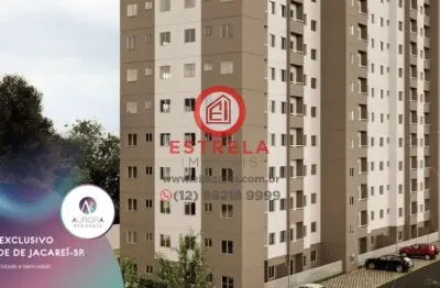 Apartamento à venda em jardim jacinto, jacareí, 2 quartos, 42m²