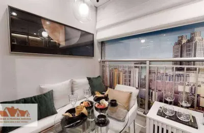 Panamby apartamento studio a venda 1 dormitório 38m² novo pronto para morar com lazer completo