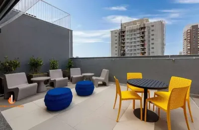 Alto da boa vista apartamento studio a venda 1 dormitório 27m² novo pronto para morar com lazer completo