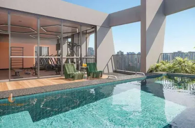 Moema apartamento studio a venda 1 dormitorio 26m² sem vaga novo com lazer completo