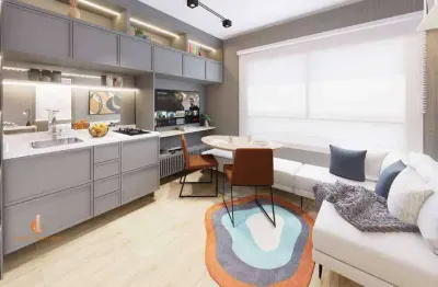 Pinheiro apartamento a venda garden 1 dormitório 56m² novo com lazer completo!