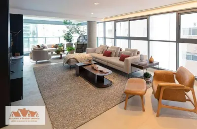 Jardim paulista cobertura a venda 3 suites 348 m² com 4 vagas novo pronto morar