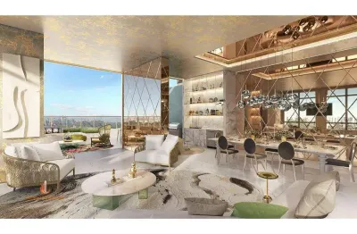 Paraiso apartamento cobertura duplex a venda 4 suites 512m² 4 vagas novo com lazer completo!