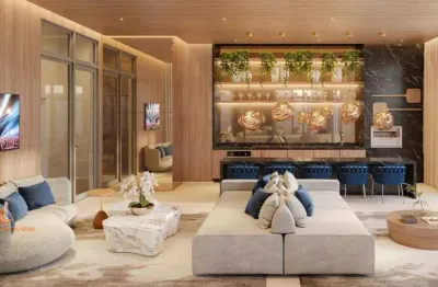 Brooklin apartamento a venda 3 dormitórios 99m² 2 vaga novo com lazer completo