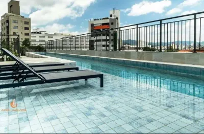 Tucuruvi apartamento studio a venda 1 dormitório 27m² novo pronto pra morar com lazer completo