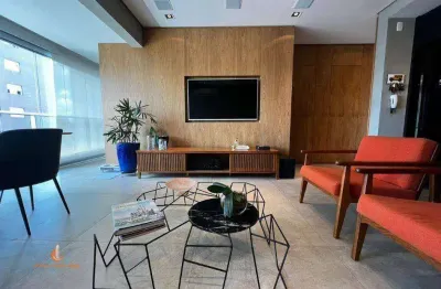 Brooklin apartamento a venda 1 dormitório 68m²  2 vagas pronto pra morar