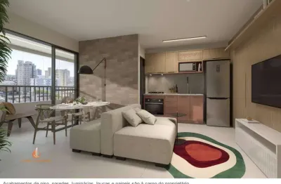 Vila madalena apartamento a venda 2 dormitórios 35m² novo com lazer completo.