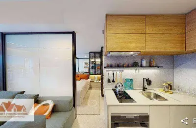 Vila madalena apartamento studio nr a venda 1 dormitório 26m² novo pronto para morar com lazer completo