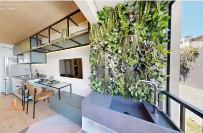 Praça da arvore apartamento studio a venda com 33m2 novo com lazer completo