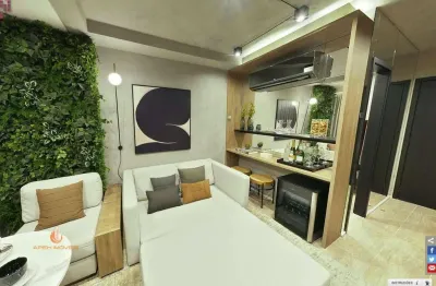 Brooklin apartamento a venda studio 1 dormitório 24m² com ou sem vaga novo com lazer completo.