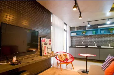 Bela vista apartamento studio a venda 1 dormitório 42m² novo pronto para morar