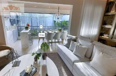 Tatuape apartamento a venda 3 dormitorios. com 96 m² 2 vagas novo pronto para morar e lazer completo