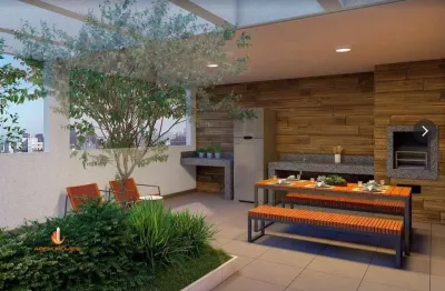 Chácara klabin apartamento a venda 2 dormitórios 40m² novo pronto para morar com lazer