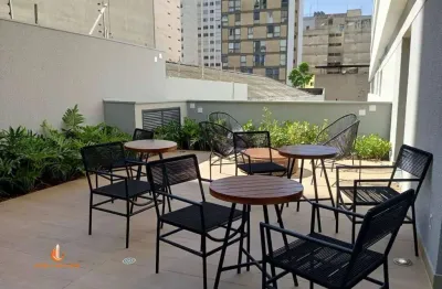 Consolação apartamento studio a venda 1 dormitorio 21m² novo pronto para morar com lazer completo