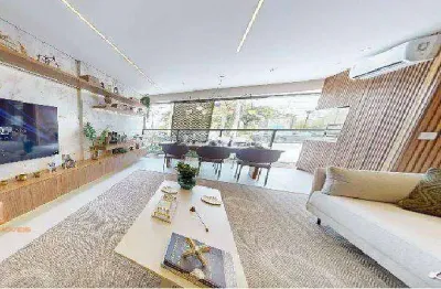 Moema apartamento a venda 3 dormitórios 121m² 2 vagas novo com lazer completo!