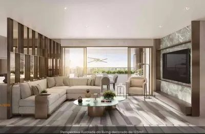 Moema apartamento a venda 3 dormitórios 123m² 3 suítes 2 vagas novo com lazer completo!