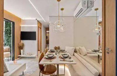 Santo amaro apartamento a venda 2 dormitórios 38m² novo com lazer completo.