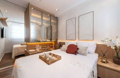 Jardim silva teles apartamento a venda 2 dormitórios 32m² novo com lazer completo e excelente localização.