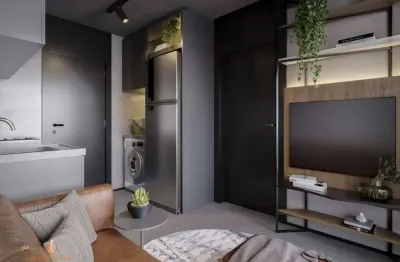 Studios  a venda na bela vista ,1 dormitório 21m² de área construída .condominio em construção,com lazer completo em excelente localização!