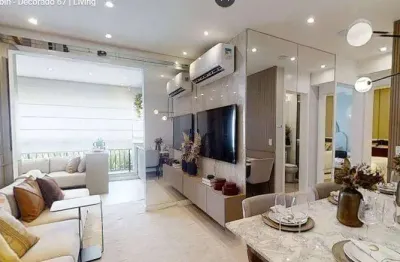 Chácara klabin apartamento a venda 2 dormitórios 67m² 1 vaga novo com lazer completo!