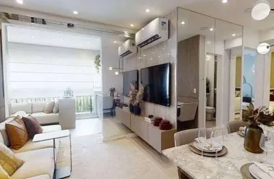Chácara klabin apartamento a venda 3 dormitórios 108m² 1 vaga novo com lazer completo!