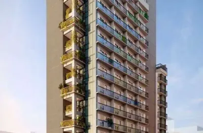 República apartamento a venda studio com 20m2 novo pronto p morar com lazer
