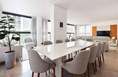 Apartamento decorado a venda no jardins! 205m² de área construida ,4 suítes, 4 vagas,lazer completo pronto para morar!