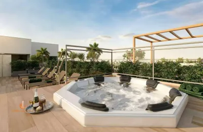 Apartamento a venda na água branca,2 dormitórios,área construída 32m²,com lazer completo !