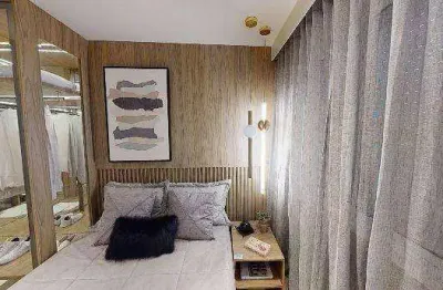 Belém apartamento studio a venda 1 dormitório 32m² 1 vaga novo com lazer completo