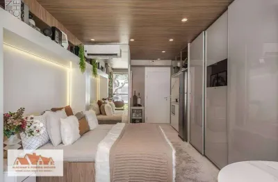Brooklin apartamento a venda 1 dormitorios 32m² 1 vaga novo com lazer completo!