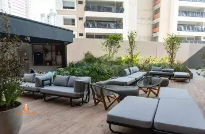 Chácara klabin apartamento studio a venda 1 dormitório 25m² novo pronto para morar com lazer completo