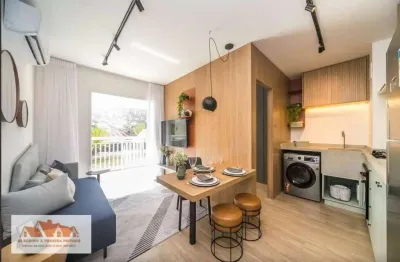 Vila romana apartamento a venda 1 dormitório 28m² novo pronto para morar com lazer completo