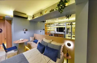 Itaim bibi apartamento studio a venda 1 dormitório 31m² novo pronto para morar