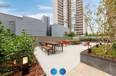 Brooklin apartamento studio a venda 1 dormitório 25m² novo pronto para morar com lazer completo