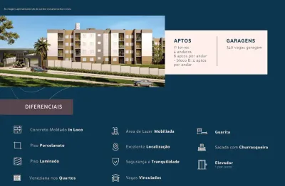 Lindo apartamento de 2 quartos com sacada gourmet e churrasqueira