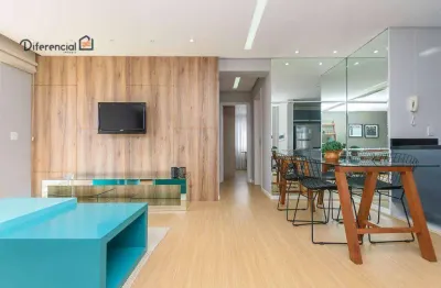 Apartamento com 2 dormitórios à venda, 73 m² por r$ 619.000,00 - cristo rei - curitiba/pr