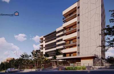 Apartamento duplex à venda, 28 m² por r$ 407.678,00 - novo mundo - curitiba/pr