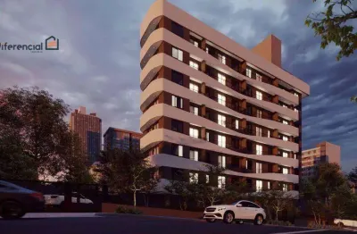 Apartamento à venda, 39 m² por r$ 550.327,27 - vila izabel - curitiba/pr