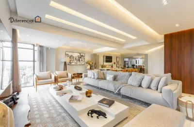 Apartamento com 3 dormitórios à venda, 305 m² por r$ 4.199.000,00 - água verde - curitiba/pr